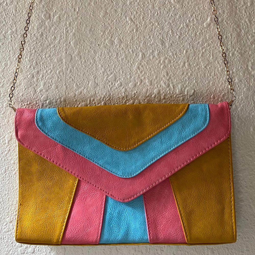 Large Clutch with removable strap
